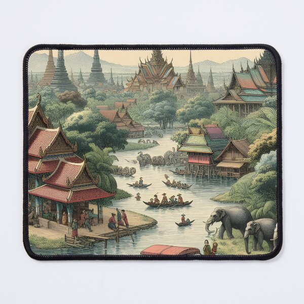 Item preview, Drawing and painting Thai art (17) designed and sold by fatimah-SL.