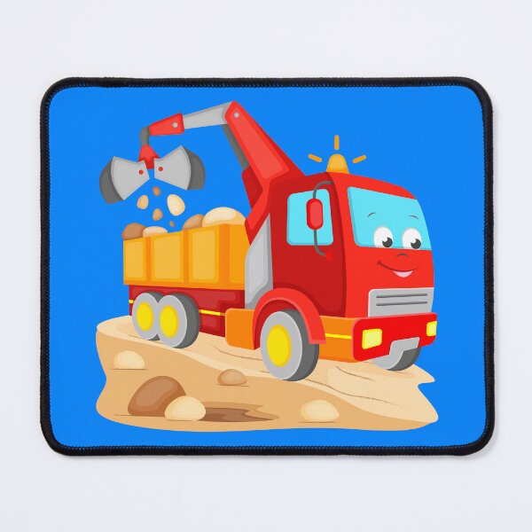 Item preview, Excavator Truck with Shovel on Construction Site designed and sold by samshirts.