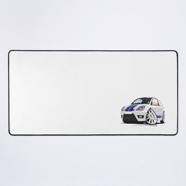 Item preview, Ford Fiesta ST (Facelift) White designed and sold by Yeomans Cartoons.
