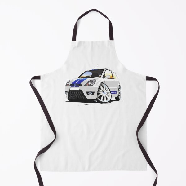 Item preview, Ford Fiesta ST (Facelift) White designed and sold by Yeomans Cartoons.