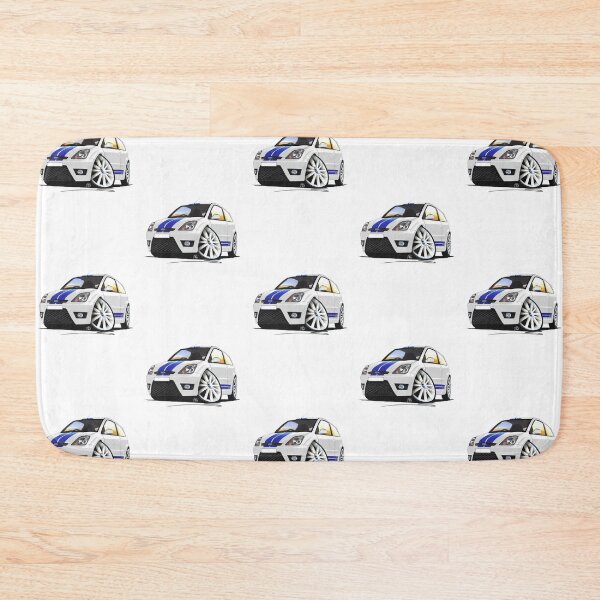 Item preview, Ford Fiesta ST (Facelift) White designed and sold by Yeomans Cartoons.