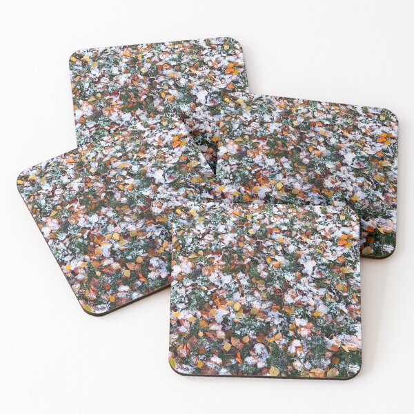 Item preview, Autumn Leaves Covered in Snow designed and sold by KaSaPo.