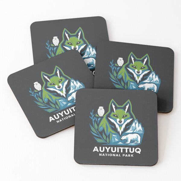 Item preview, Auyuittuq National Park logo emblem designed and sold by ArtFusion-Shop.
