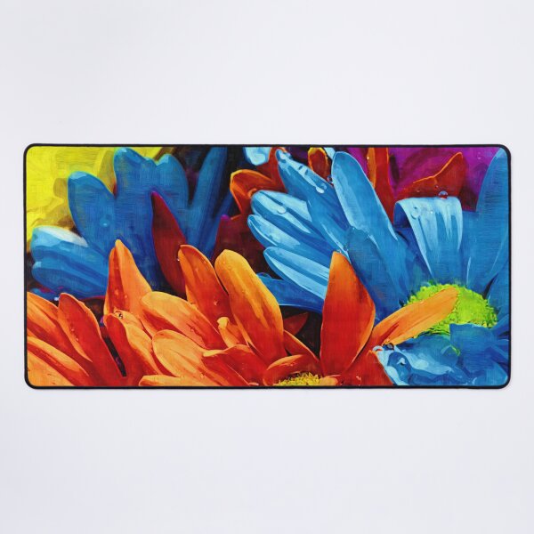 Item preview, Vibrant Blossom Spectrum - Abstract Floral Artwork designed and sold by CreativeAttack.