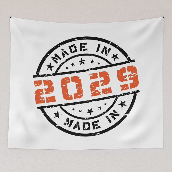 Item preview, Year of Birth Birthday Born In - Made in 2029 designed and sold by ElvisU.