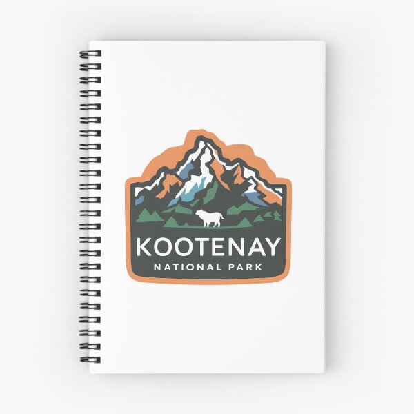 Item preview, Kootenay National Park logo emblem designed and sold by ArtFusion-Shop.