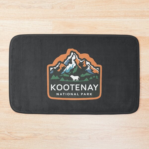 Item preview, Kootenay National Park logo emblem designed and sold by ArtFusion-Shop.