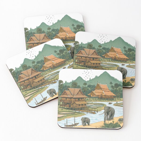Item preview, Drawing and painting Thai art (18) designed and sold by fatimah-SL.