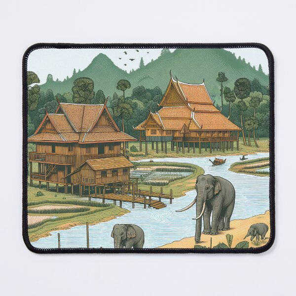 Item preview, Drawing and painting Thai art (18) designed and sold by fatimah-SL.