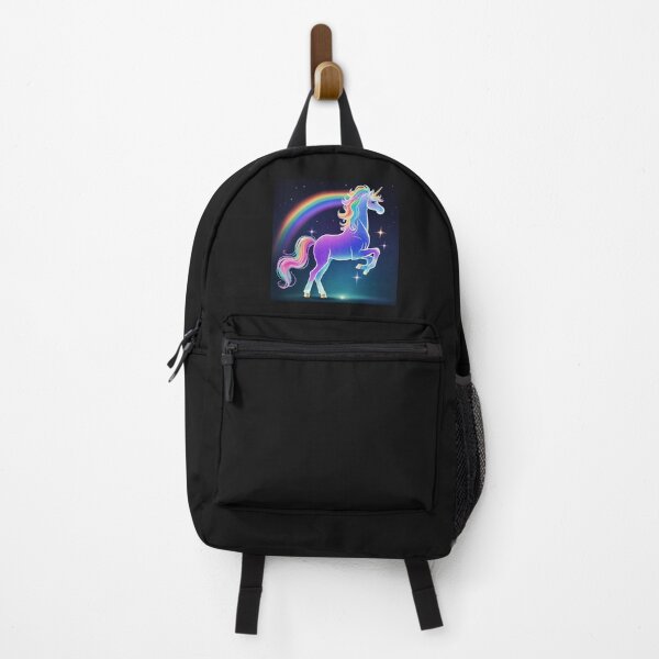 Vista previa del artículo con la obra «Unicornio con arcoiris», diseñado y vendido por JackFreestone.