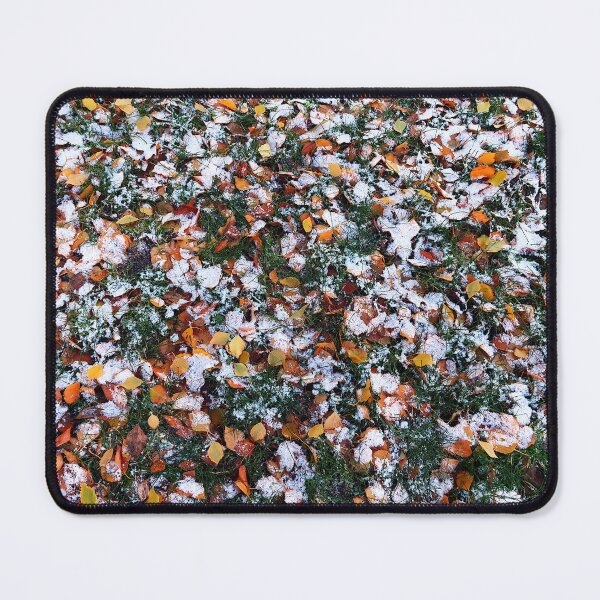 Item preview, Autumn Leaves Covered in Snow designed and sold by KaSaPo.
