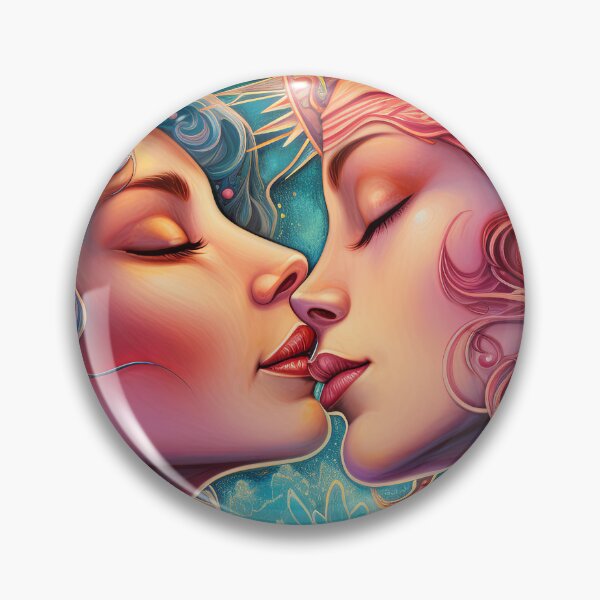 Item preview, Two women and the moon designed and sold by KreaKat.