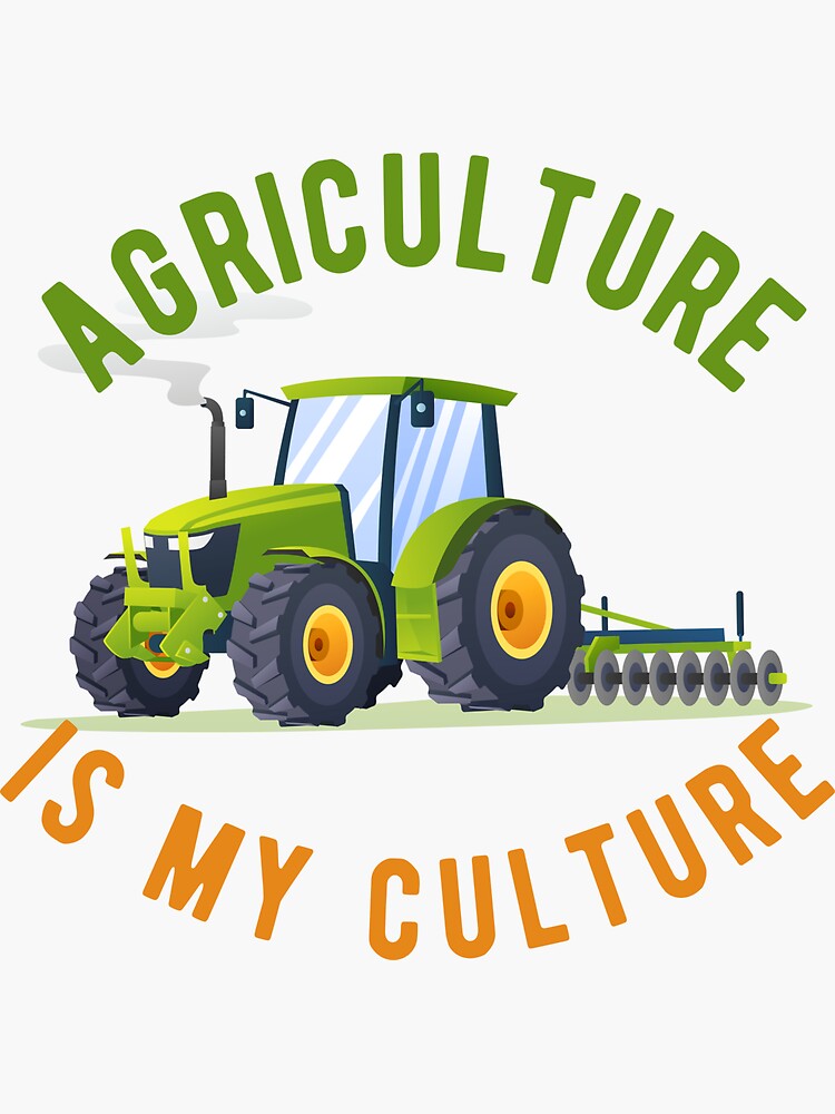 Stuck Farmer Farmers Agri Farming Support 4x4 VINYL Decal Sticker Toolbox Flag | UK