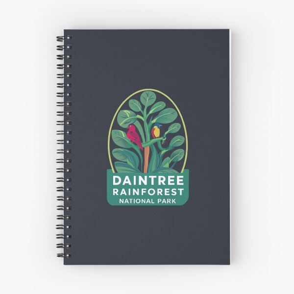 Item preview, Daintree Rainforest National Park logo emblem designed and sold by ArtFusion-Shop.