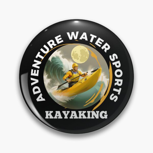Item preview, Moonlit Adventure: Unleash the Thrill of Kayaking! designed and sold by ArchVibe.