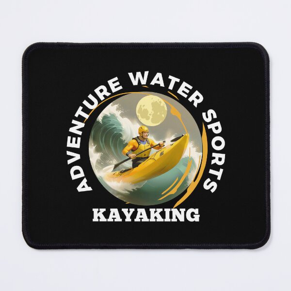 Item preview, Moonlit Adventure: Unleash the Thrill of Kayaking! designed and sold by ArchVibe.