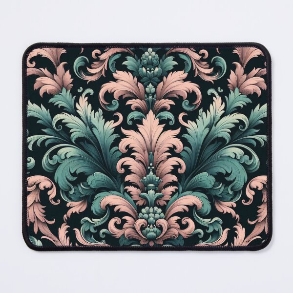 Item preview, Teal, Pink & Black Baroque designed and sold by DesignsByPrnces.