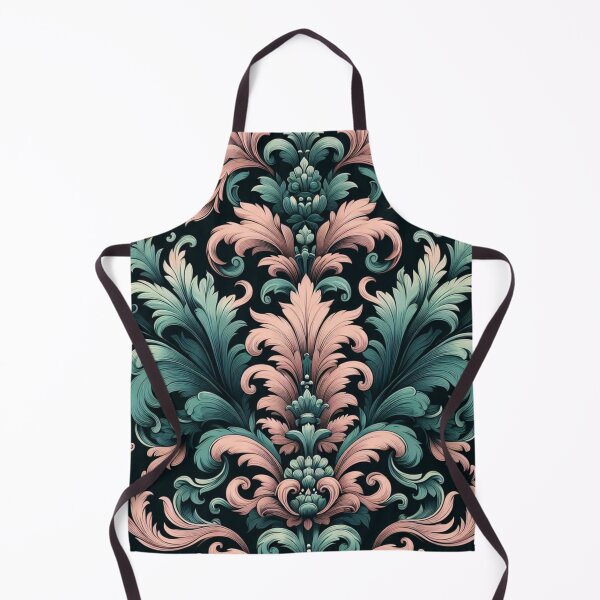 Item preview, Teal, Pink & Black Baroque designed and sold by DesignsByPrnces.