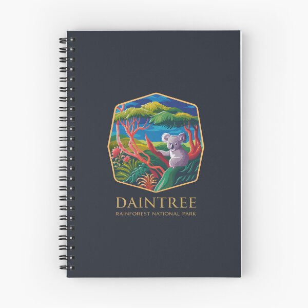 Item preview, Daintree Rainforest National Park logo emblem #2 designed and sold by ArtFusion-Shop.