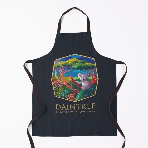 Item preview, Daintree Rainforest National Park logo emblem #2 designed and sold by ArtFusion-Shop.