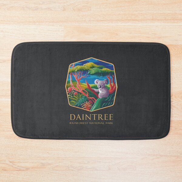 Item preview, Daintree Rainforest National Park logo emblem #2 designed and sold by ArtFusion-Shop.