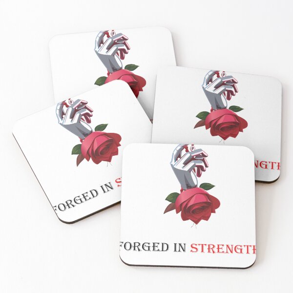 Item preview, Forged In Strength White designed and sold by blackquack.