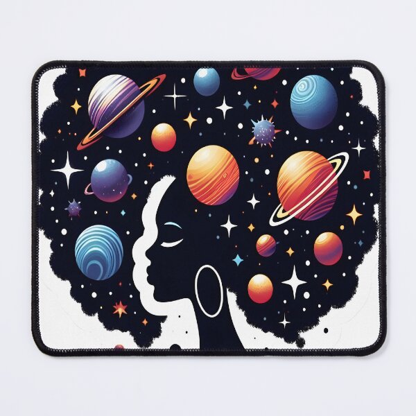 Item preview, Afrofuturism Planets and Stars designed and sold by KitonicTees.