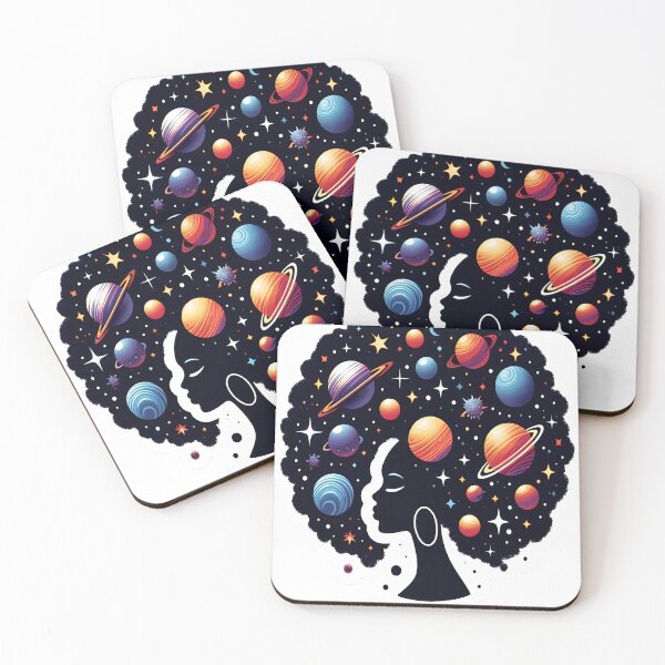 Item preview, Afrofuturism Planets and Stars designed and sold by KitonicTees.