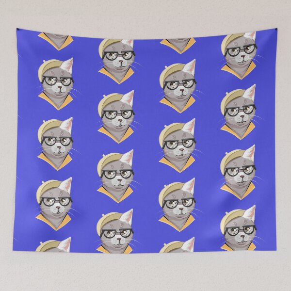Item preview, Fashion flat cat Style 1 designed and sold by ElenaMentes.
