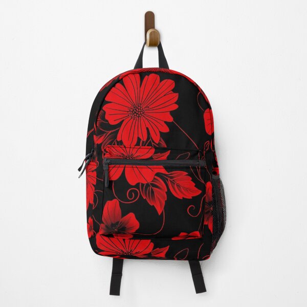 Item preview,  Dance of Red and Black Flowers designed and sold by Marie Colençon.