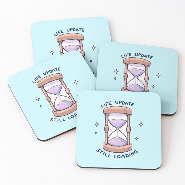Item preview, Life Update Still Loading - Hourglass Design Gift designed and sold by UmbrellaStudio1.