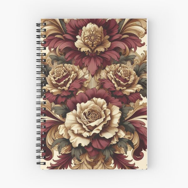 Item preview, Burgundy, Gold & Cream Baroque designed and sold by DesignsByPrnces.