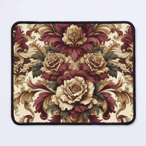Item preview, Burgundy, Gold & Cream Baroque designed and sold by DesignsByPrnces.