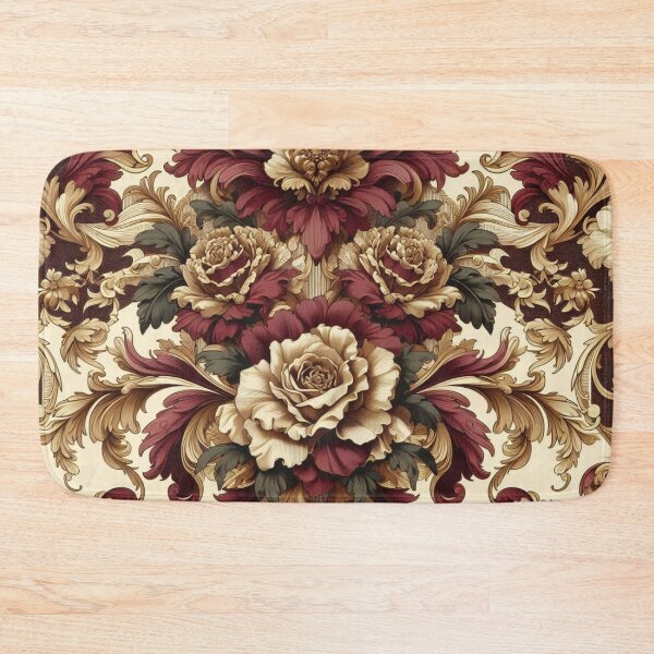 Item preview, Burgundy, Gold & Cream Baroque designed and sold by DesignsByPrnces.