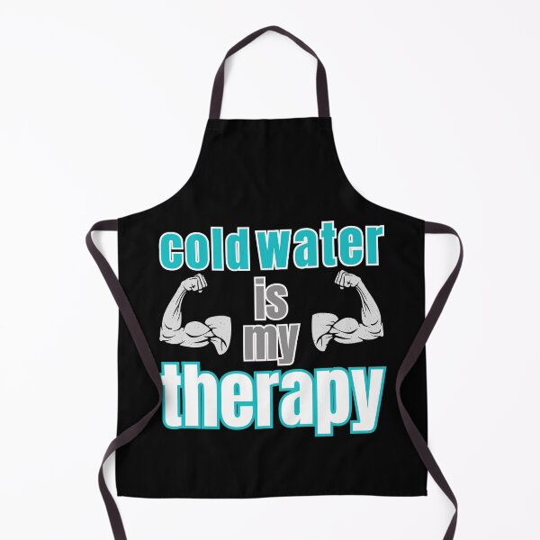 Item preview, Cold Water Is My Therapy Funny Gifts for Pepole Who Like Ice Bathing designed and sold by byMartha.