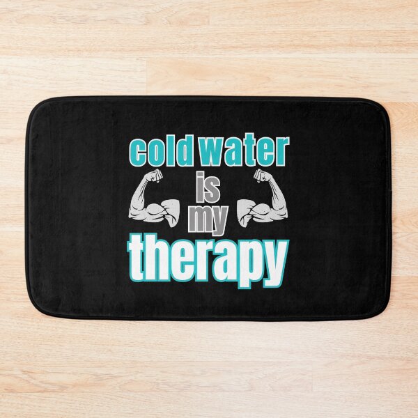 Item preview, Cold Water Is My Therapy Funny Gifts for Pepole Who Like Ice Bathing designed and sold by byMartha.