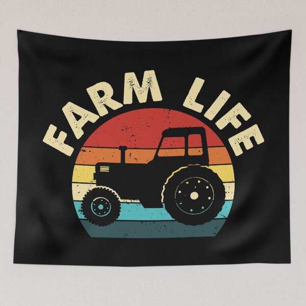 Item preview, Farm Life Retro Vintage Farming designed and sold by Turie.