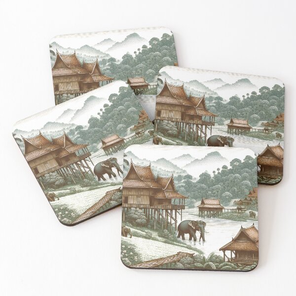 Item preview, Drawing and painting Thai art (21) designed and sold by fatimah-SL.