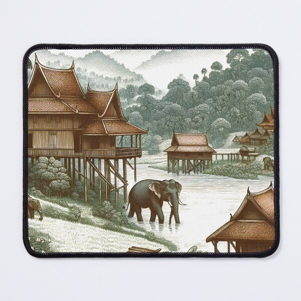 Item preview, Drawing and painting Thai art (21) designed and sold by fatimah-SL.