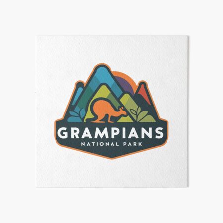 Item preview, Grampians National Park logo emblem designed and sold by ArtFusion-Shop.