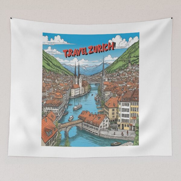 Item preview, Zurich Travel designed and sold by star-boutique.