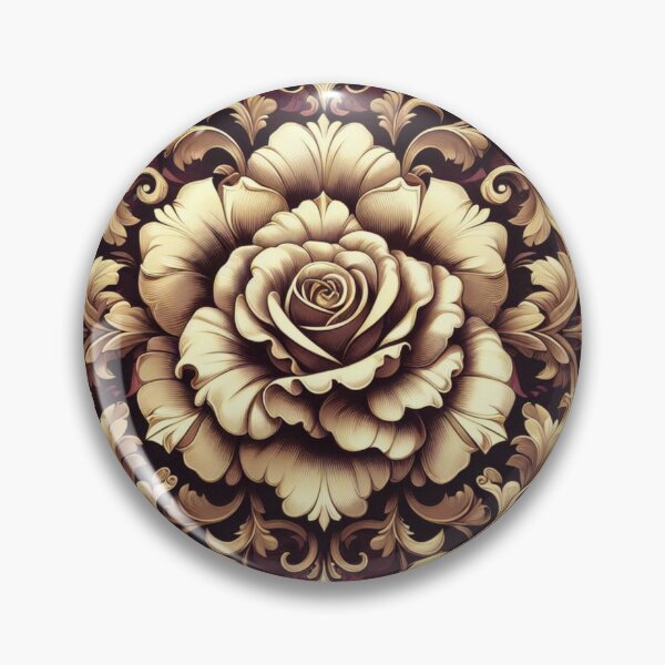 Item preview, Burgundy, Gold & Cream Baroque designed and sold by DesignsByPrnces.