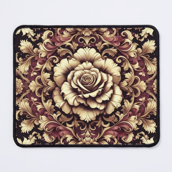 Item preview, Burgundy, Gold & Cream Baroque designed and sold by DesignsByPrnces.