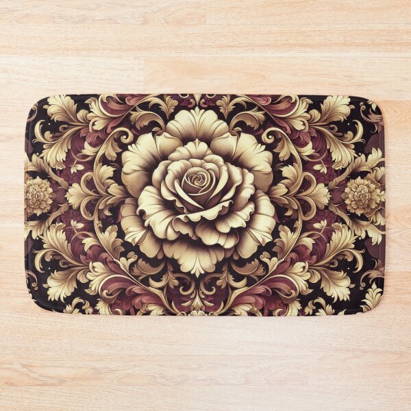 Item preview, Burgundy, Gold & Cream Baroque designed and sold by DesignsByPrnces.