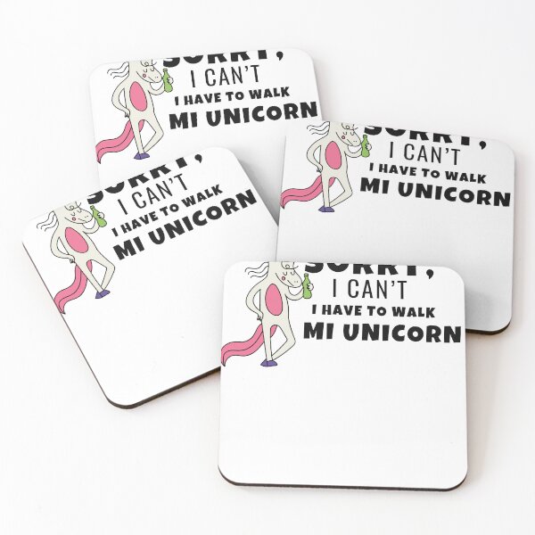 Item preview, Sarcastic Unicorn Excuse  designed and sold by ZMaria.