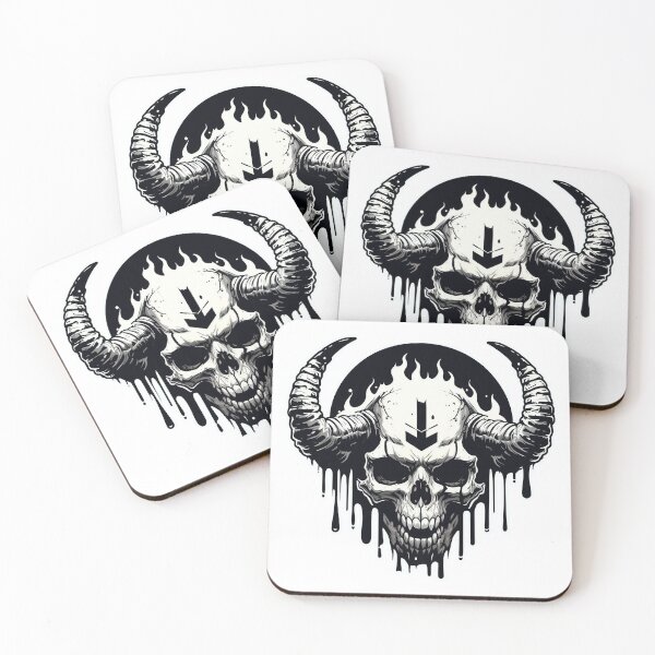 Item preview, DARK - Skull #3 designed and sold by AiartIreland.