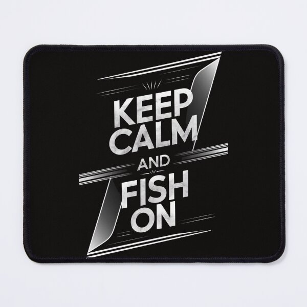 Item preview, Father's Day Keep Calm and Fish On designed and sold by HOMEDESIGNPRINT.
