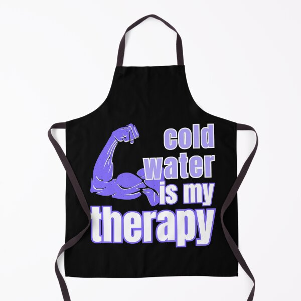 Item preview, Cold Water Is My Therapy Funny Gifts for Pepole Who Like Ice Bathing designed and sold by byMartha.