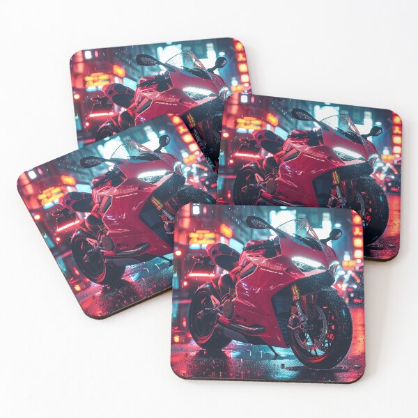 Item preview, Ducati Panigale V4 Cybercity Rain designed and sold by Tokyo Retro.