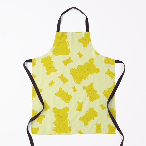 Item preview, Yellow gummy bear pattern  designed and sold by smalladventures.
